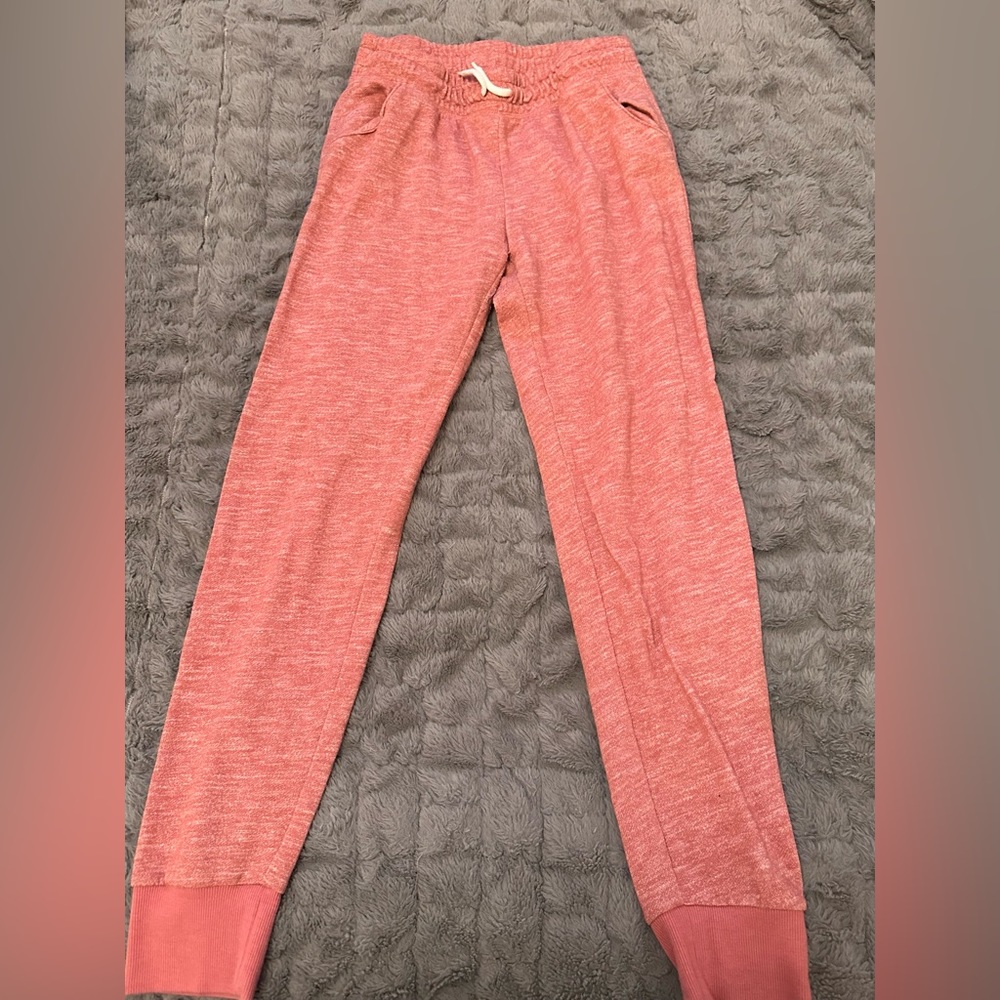Pink and White Sweatsuit